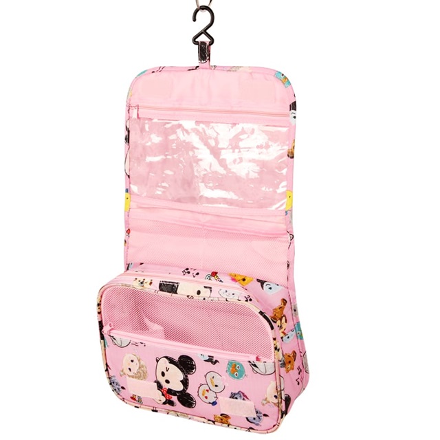 [MANY DESIGN] Cartoon WaterProof Travel Toiletries Bag Organizer Holder Hello Kitty Melody Twin Star Doraemon Tsum Tsum (Velcro/ Zip) Toiletry