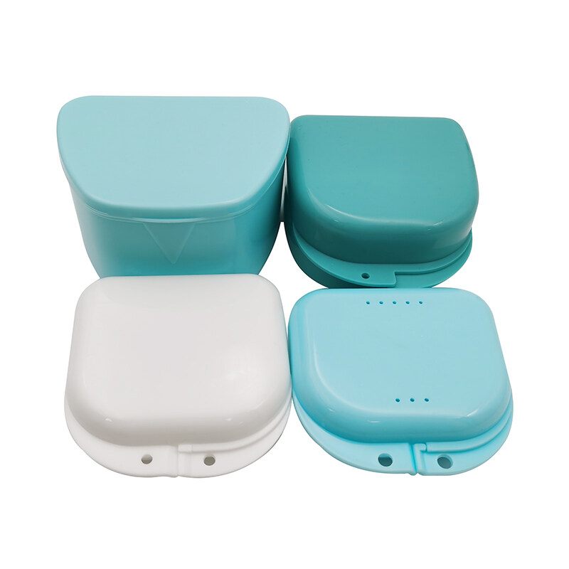 Dental Case Teeth Storage Box Dental Retainer Mouth Guard Plastic Box