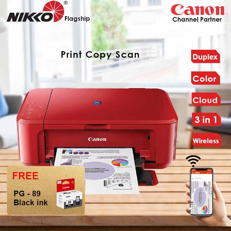 [Local Warranty] Canon PIXMA E560 / E560R Advanced Wireless All-In-One with Auto Duplex Printing E-560R E-560 e 560
