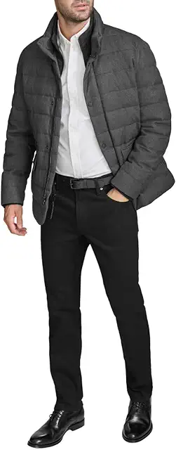 Cole Haan mens Warm Casual Cold Weather Coat