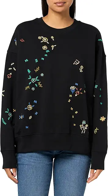 Paul Smith Womens Floral Emb Sweatshirt